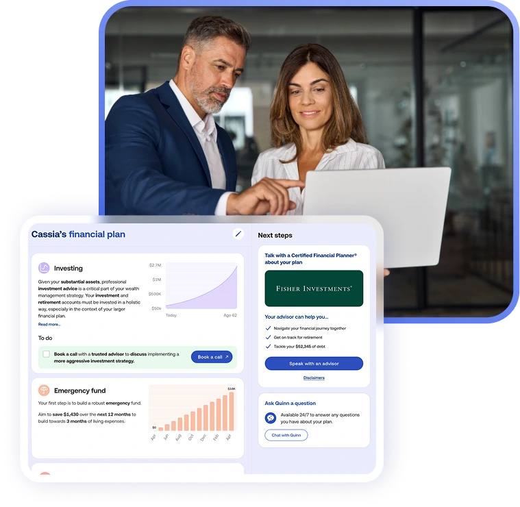 Professional financial plan review