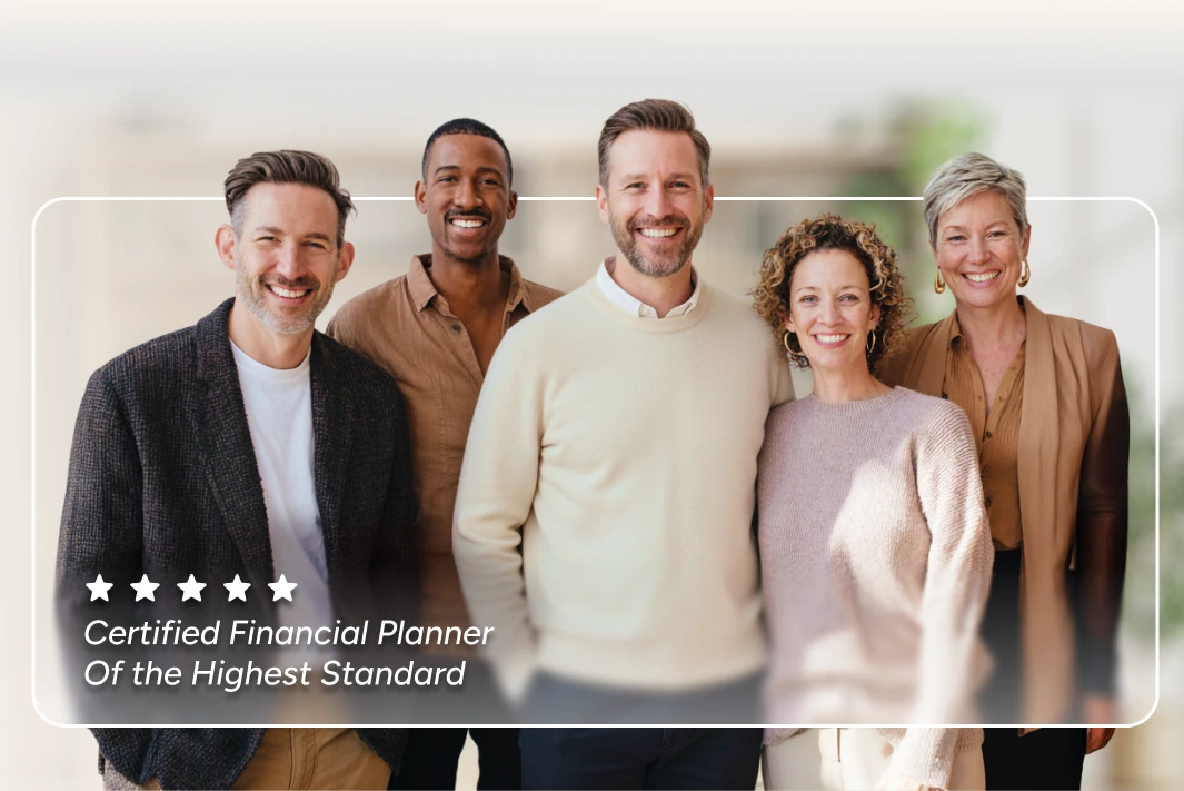 Group of smiling professionals