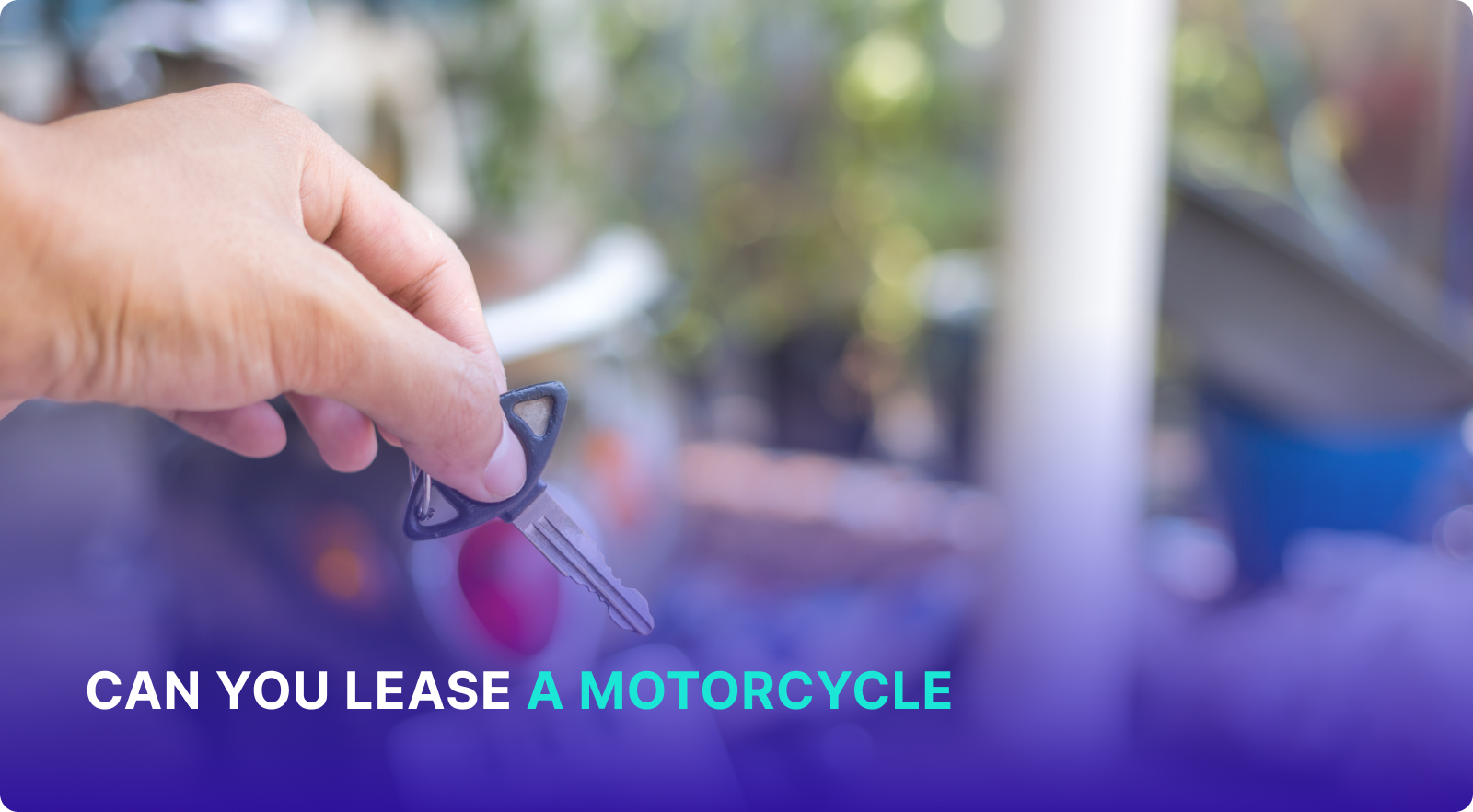 Can You Lease a Motorcycle?