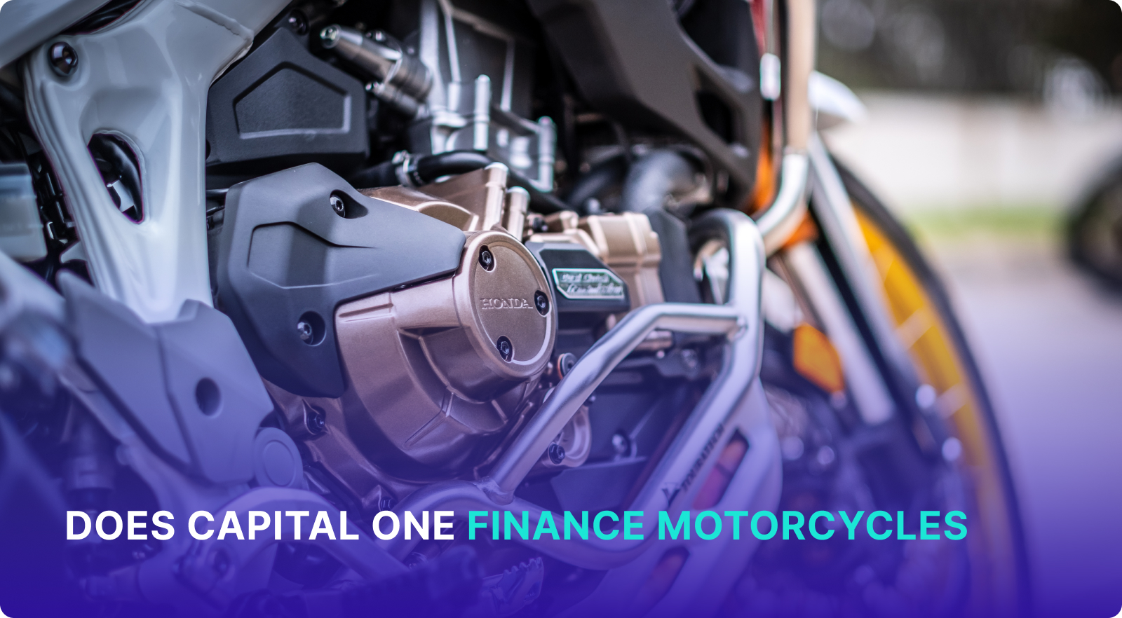 Does Capital One Finance Motorcycles?