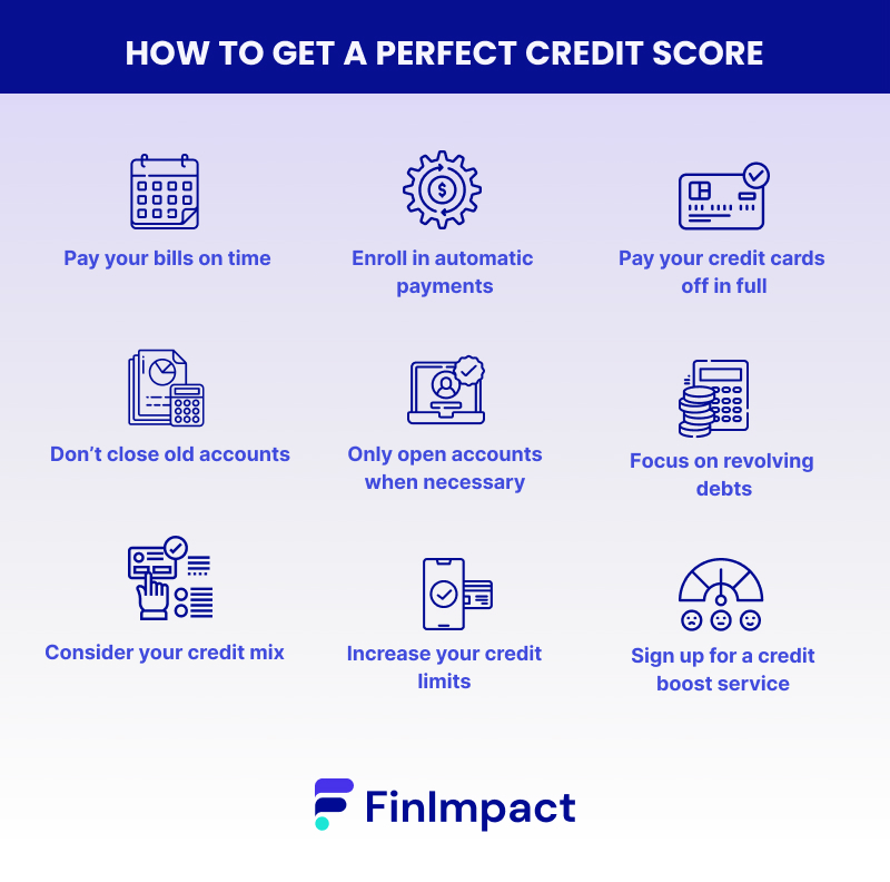 How to Get a Perfect Credit Score