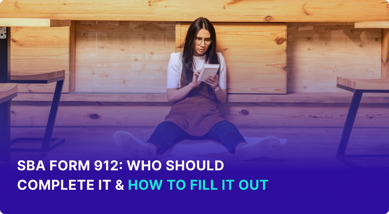 How To Fill Out SBA Form 912